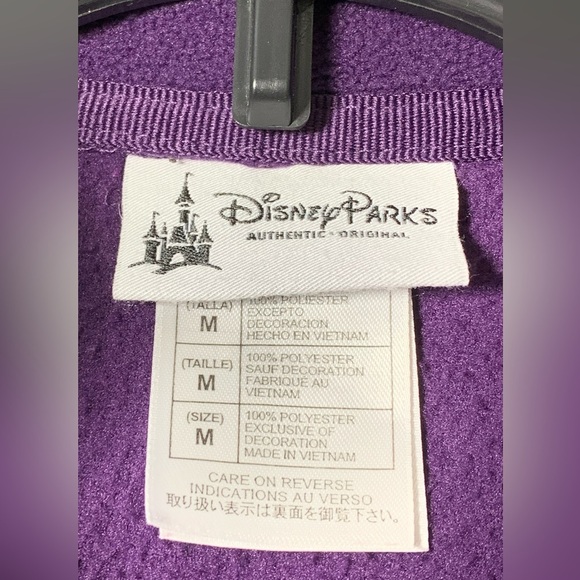 Disney Parks Authentic Original Girl’s Purple Vest Sz M - Picture 6 of 12